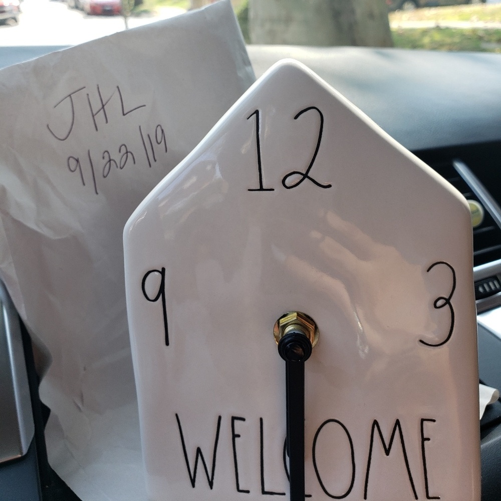 RD Welcome BH Clock